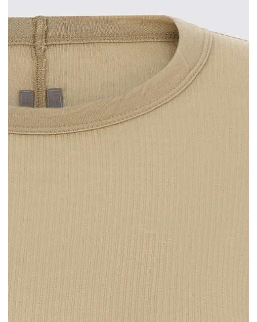 Rick Owens Blue Silk And Viscose Knit Top