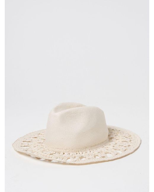 Cappello di Twinset in Natural