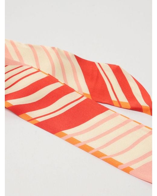 Raquel Diniz White Scarf