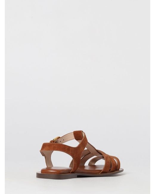 Coccinelle Brown Sunup Suede Sandals