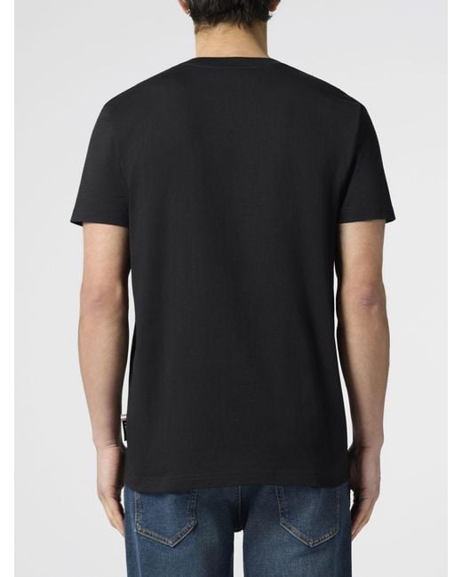 Philipp Plein Black T-Shirt for men