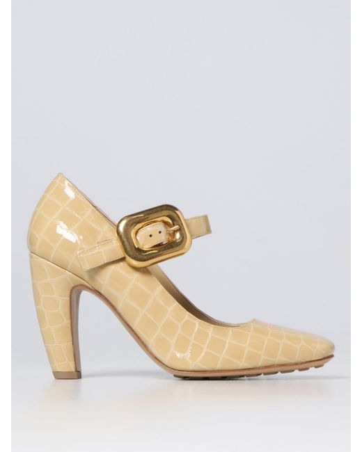 Bottega High Heel Shoes in Metallic Lyst