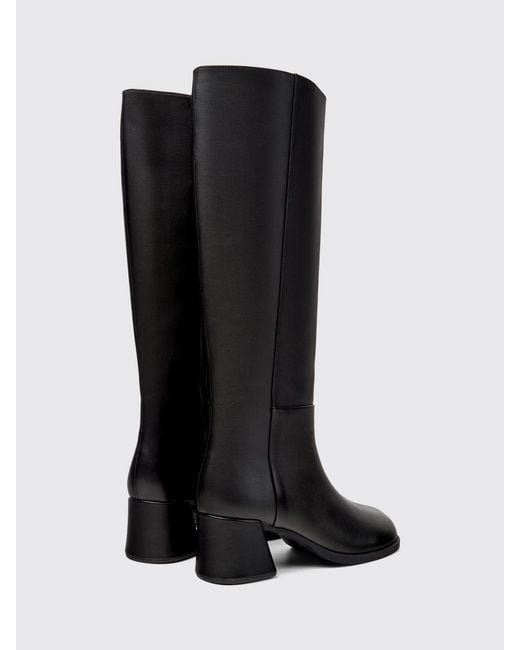 Camper Black Boots