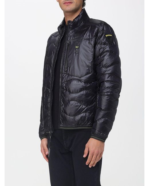 Blauer Blue Padded Nylon Down Jacket for men