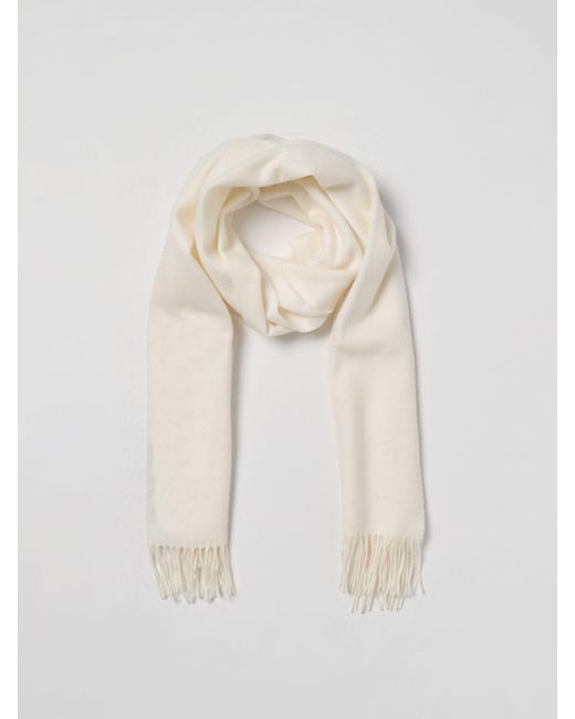 Barbour White Scarf