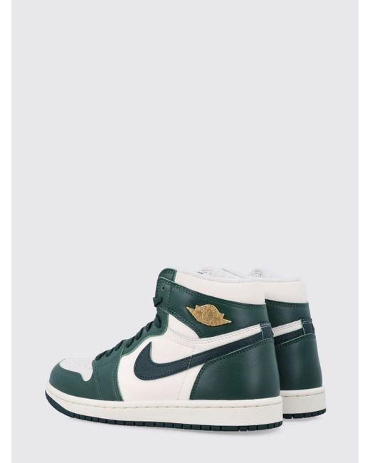 Sneakers Air Jordan 1 di Nike in Green