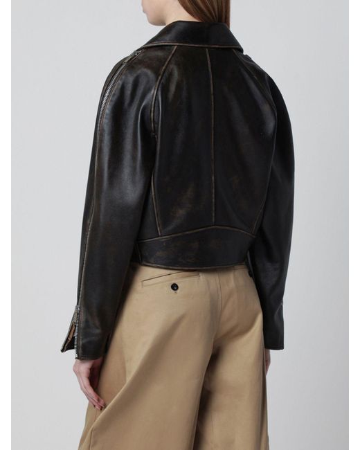 Halfboy Black Leather Jacket