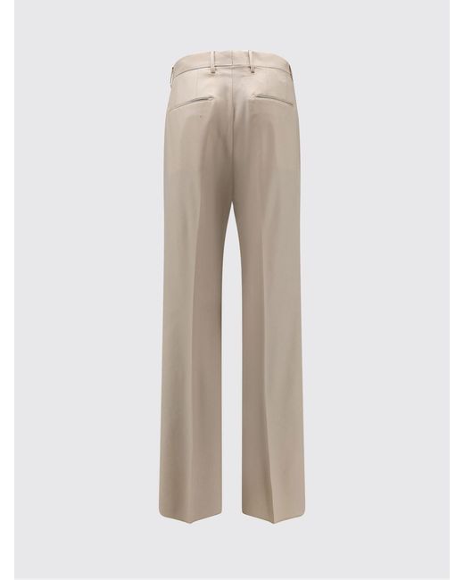 Tagliatore Natural Wide Leg Tailored Trousers for men