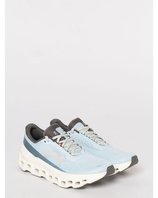 On Shoes White Cloudmonster 1 Mesh Sneakers On