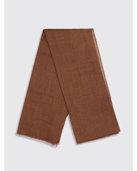 Sciarpa di Brunello Cucinelli in Brown