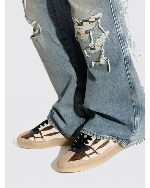 Amiri Black Pacific Bones Sneakers for men