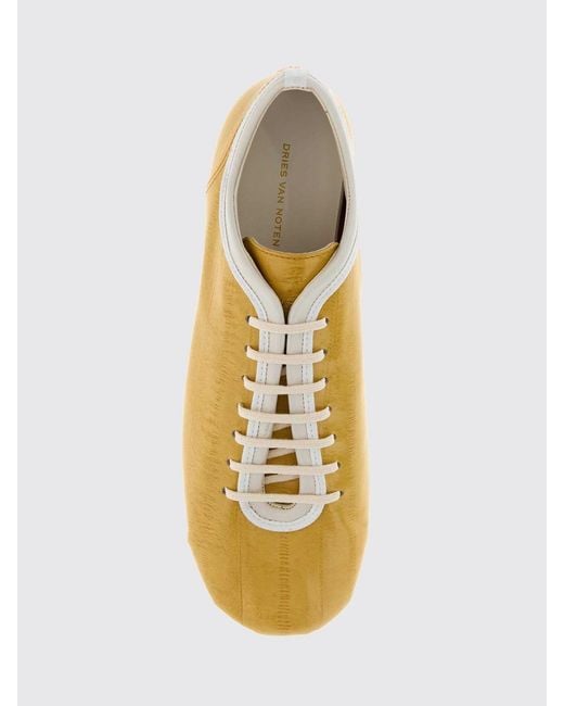 Dries Van Noten Yellow Sneakers