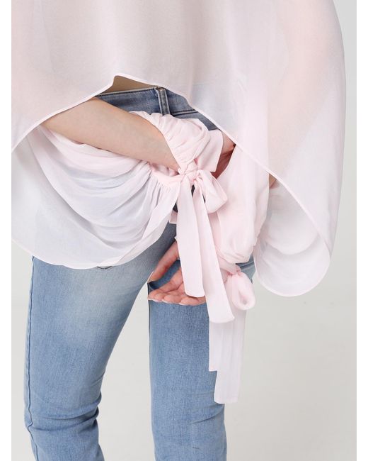 Twinset Blue Viscose Blouse