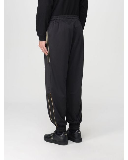 EA7 Black Pants for men