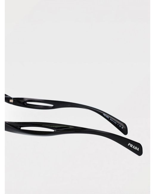 Prada White Pr A15S Acetate Sunglasses for men