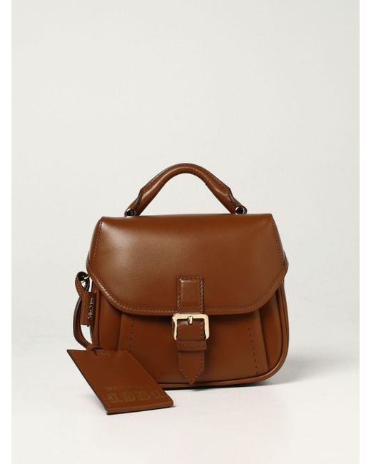 Max Mara Brown Anna Petite Leather Bag