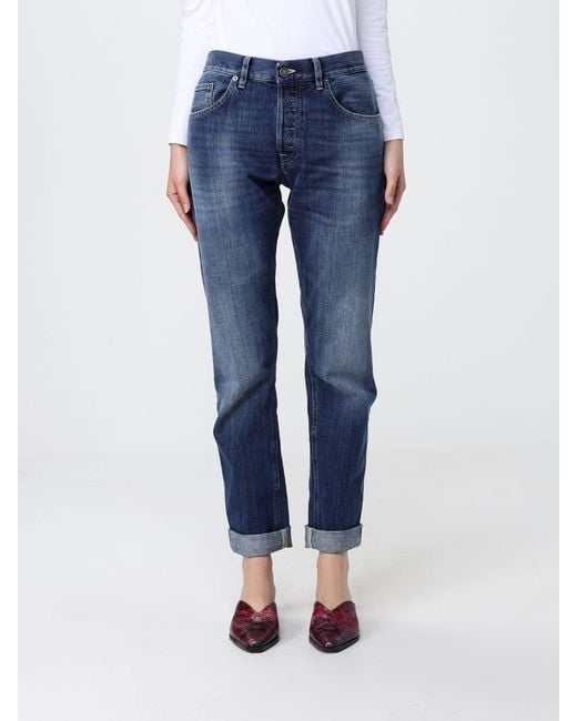 Dondup Blue Slim Fit Denim Jeans