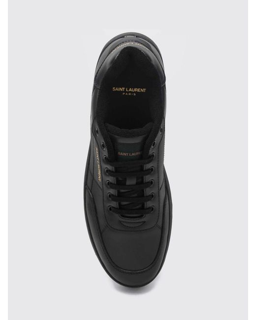 Saint Laurent Black Sl/61 Low-Top Sneakers for men