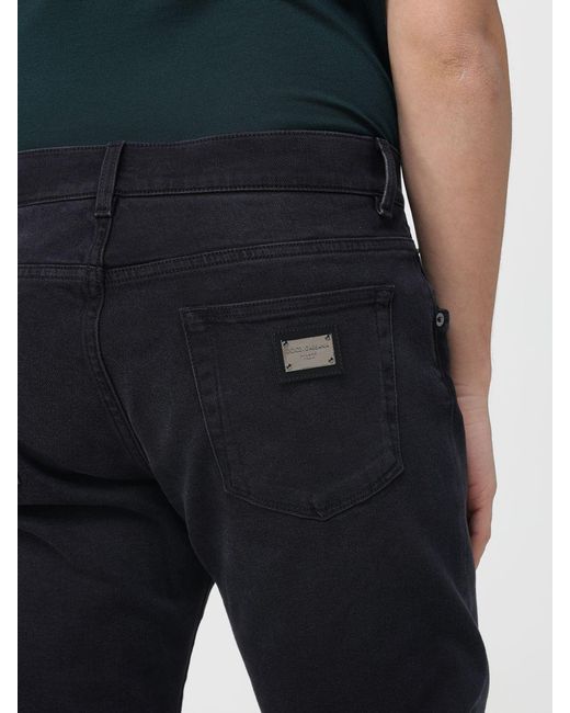 Dolce & Gabbana Blue Dolce &Amp Gabbana Slim Fit Stretch Denim Jeans for men