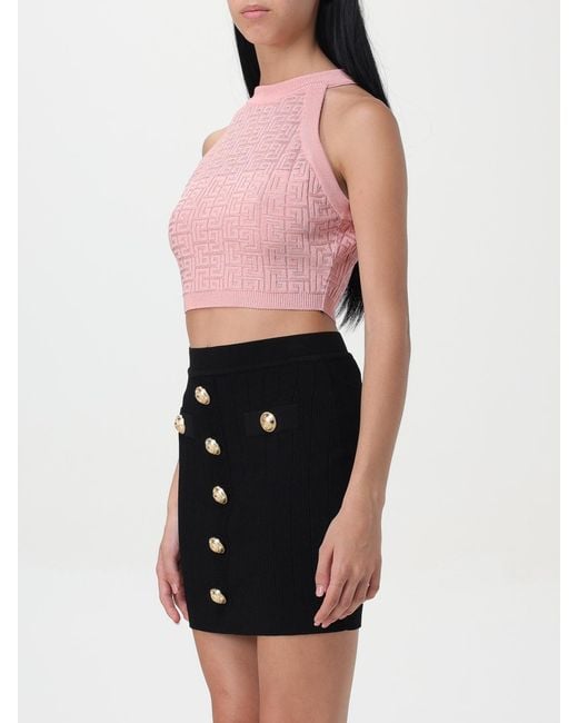 Balmain Pink Top