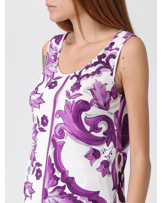 Dolce & Gabbana Purple Top