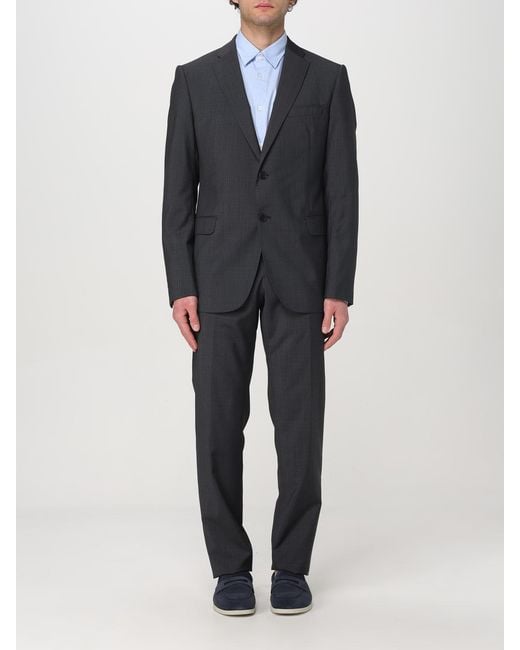 Emporio Armani Black Suit for men