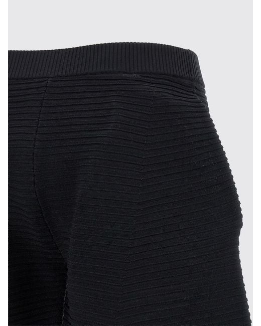 Issey Miyake Blue Cropped Wide-Leg Technical Jersey Pants