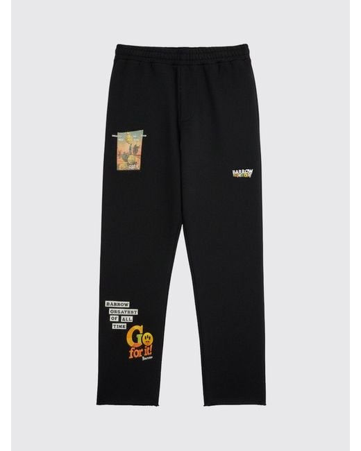 Barrow Black Pants for men