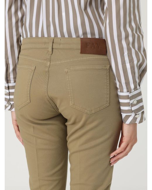Fay Natural Pants