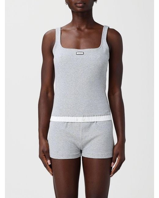 Entire studios White Stretch Cotton Top