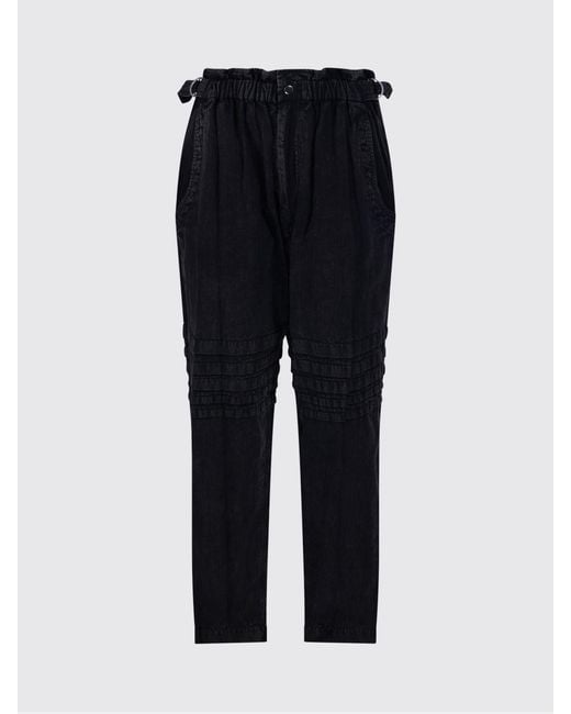 Isabel Marant Blue Bleached Denim Jeans