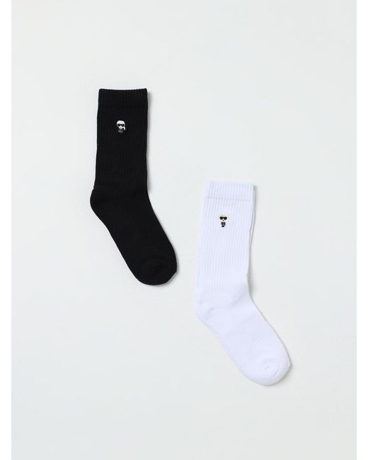 Karl Lagerfeld White Socks