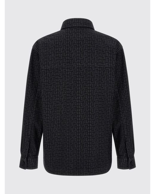 Camicia di Balmain in Blue da Uomo