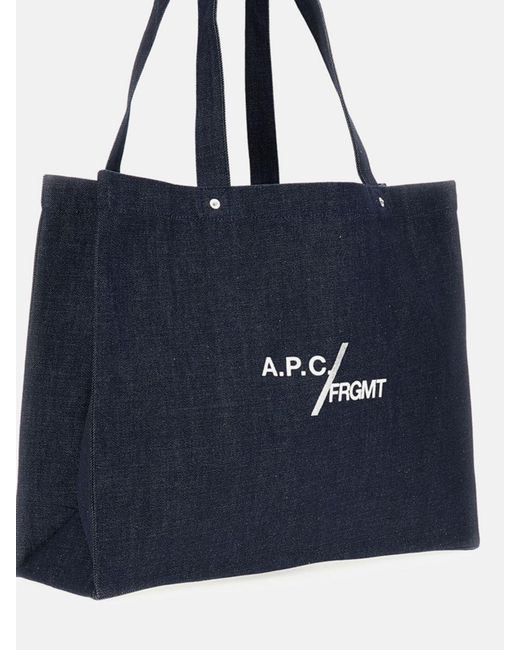 Borsa Uomo di A.P.C. in Blue da Uomo