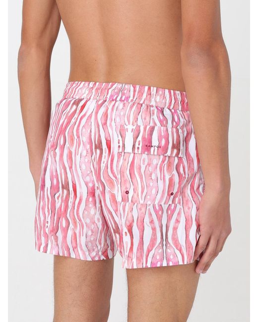 Kampos Pink Swimsuit for men