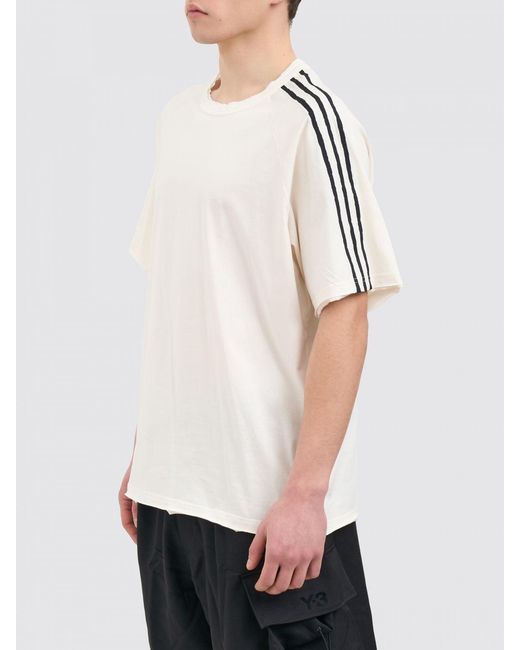 Y-3 Natural Cotton T-Shirt for men