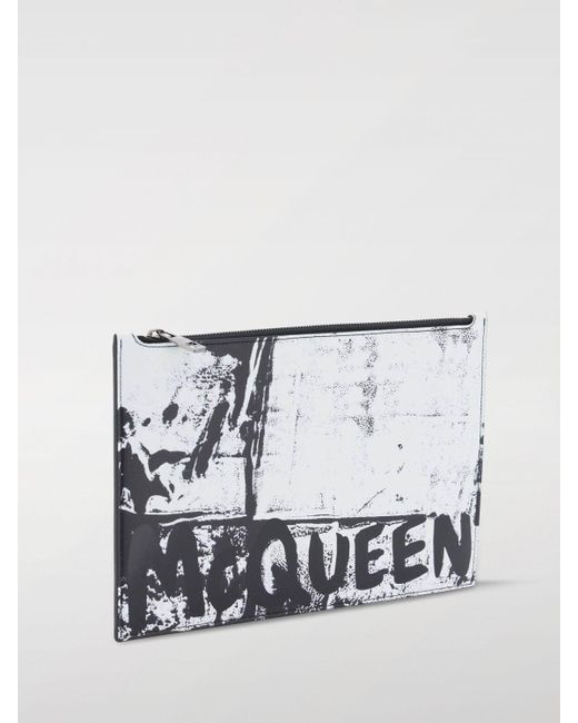 Alexander McQueen Metallic Briefcase for men