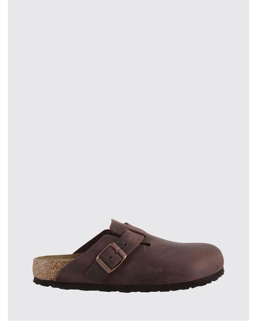Birkenstock Brown Boston Mules