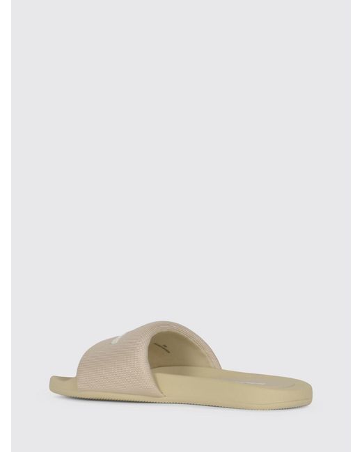 Alexander Wang White Rubber And Mesh Sliders