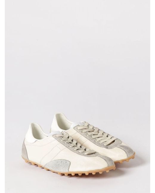 Maison Margiela Natural Sprinter Leather Sneakers for men