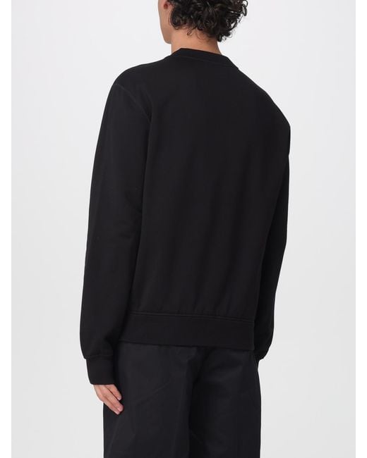 Dolce & Gabbana Black Dolce &Amp Gabbana Cotton Crewneck Sweatshirt for men