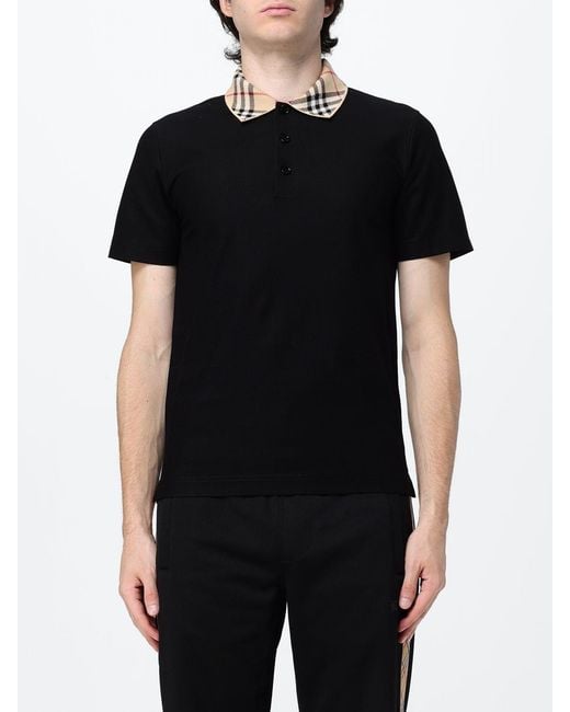 Burberry Black Polo Shirt for men