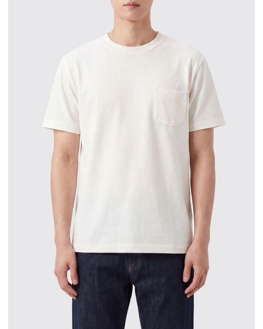 Howlin' By Morrison White Crew Neck T-Shirt for men
