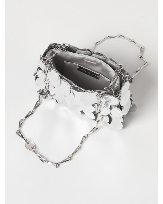 Rabanne White Mini Bag