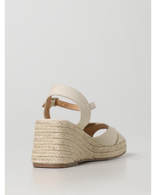 Castaner Natural Wedge Shoes