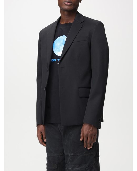 Off-White c/o Virgil Abloh Blue Jacket for men
