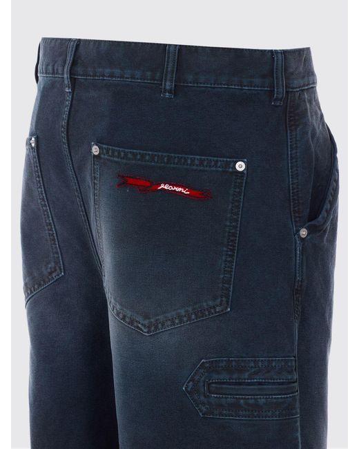 Marni Blue Wide Leg Jeans for men