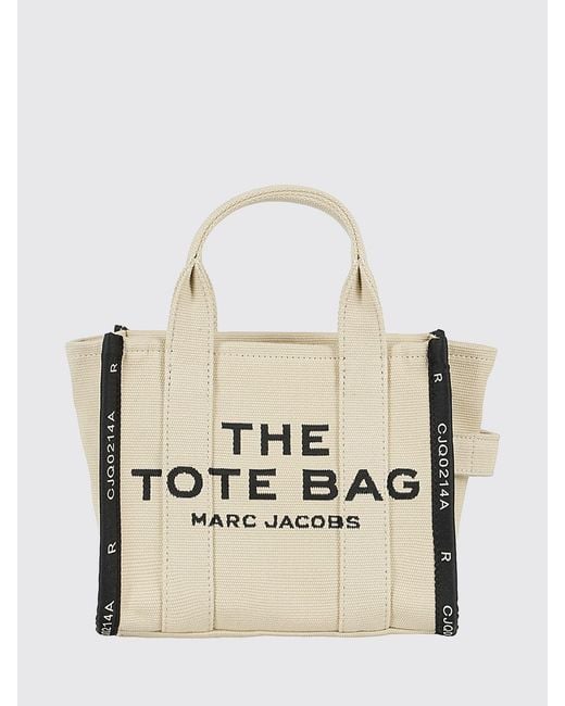 Marc Jacobs Natural The Tote Bag Small Canvas Bag