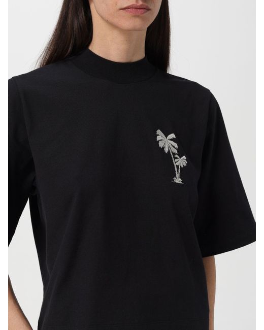 T-shirt Palm Angels en coloris Black