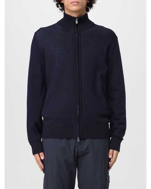 Cardigan Homme Boss pour homme en coloris Blue